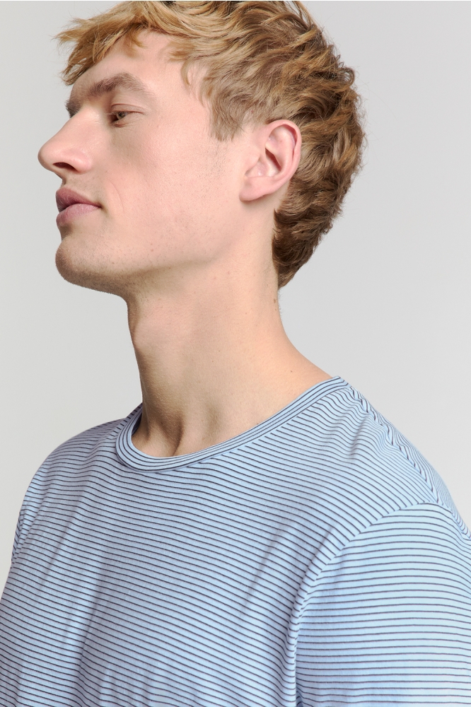 STRIPED CREWNECK T SHIRT 28340471 134 SKY